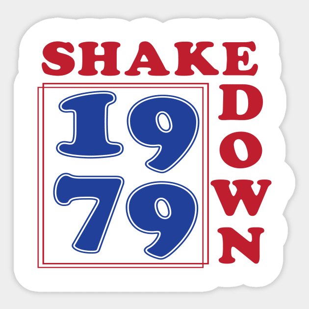 1979 Shakedown Sticker by starbubble